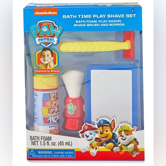 Nickelodeon Other Paw Patrol Bath Time Play Shave Set Poshmark